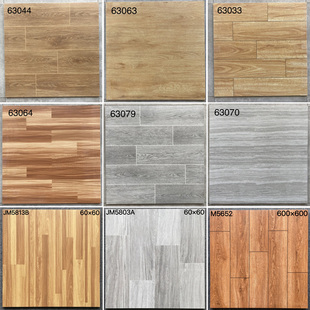 木纹砖600x600仿木地板防滑哑光，仿古实木纹地板砖，地瓷砖60x60地砖