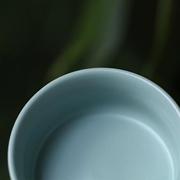 东道 汝窑功夫茶具茶杯开片陶瓷茶杯个人杯品杯小杯子 包装
