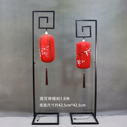 婚庆中式宫灯路引中国风汉唐婚礼舞台装饰手绘灯笼古风架子