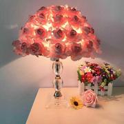 水晶台灯创意婚房长明温馨床头灯，送装饰闺蜜玫瑰花结婚生日礼物品