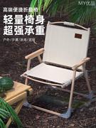 户外桌椅折叠椅克米特椅，露营椅子野餐折叠凳子，家用便捷钓鱼凳马扎