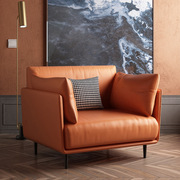 创意定制客厅沙发北欧现代简约单人沙发椅酒店卧室轻奢休闲沙发椅