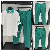 gfore高尔夫运动服装男士，24夏款纯色，休闲长裤百搭裤子韩国
