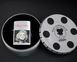 Zippo芝宝打火机-绝版收藏-2000年玛丽莲梦露肖像签名款