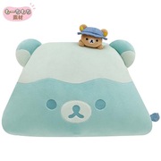 !日本带回san-x轻松熊旅行(熊旅行)系列毛绒公仔造型抱枕靠枕