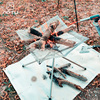 野营炊具便携折叠柴火灶户外露营神器焚火台烧烤架小型烤炉篝火架