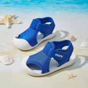 基落普女宝宝凉鞋男童沙滩鞋儿童鞋子学步夏季软底小童机能鞋防滑