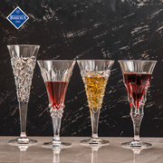 捷克进口BOHEMIA水晶玻璃高脚杯 高档红酒杯 家用葡萄酒杯 香槟杯