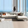 意式极简科技布乳胶沙发 北欧简约小户型客厅转角组合L型布艺沙发