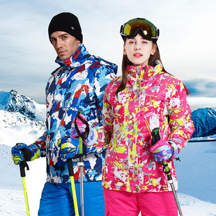 滑雪服女款滑雪衣男外套装防风保暖单双板滑雪裤滑雪装备上衣帽衫