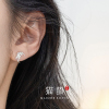 猫蛰S999足银蝴蝶翅膀耳钉2025年新款高级感气质小众纯银女耳饰品