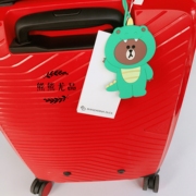 韩版卡通变装恐龙猪旅行箱，行李箱挂牌硅胶吊牌，标识创意可爱登机牌