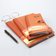 超厚商务笔记本文具a5皮面创意，带磁扣记事本，复古厚本子办公会议本