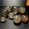 多款 发晶球摆件 纯天然水晶球原石打磨金发晶铜发晶黑发晶红发晶