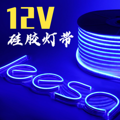 12v硅胶灯带，做造型颜色齐全