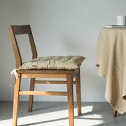 OD59『点点』古色棉麻薄坐垫 椅垫靠背垫 多色方形沙发垫飘窗！