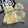 男宝宝外套春秋装0-1-3岁2婴儿衣服洋气儿童，韩版卡通炸街男童上衣