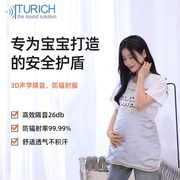 孕妇隔音服隔音垫diy隔音棉，防辐射降噪音肚兜，保护婴儿服装消音棉