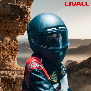 LIVALL摩托车头盔揭面冬季除雾保暖摄像记录仪蓝牙全盔智能MC1Pro