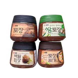 韩国膳府梭子蟹传统大酱汤调味酱，海鲜传统大酱450g韩式朝鲜族酱料