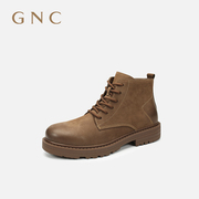 GNC2022冬季商场同款市场潮流马丁靴系带时尚百搭短靴男鞋