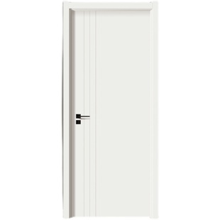促碳晶门室内制白色办公套装门房实木门套装门安装简约免漆门品