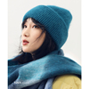 毛线帽女冬季韩版百搭保暖兔毛针织帽日系纯色大头围护耳帽子
