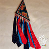 凉山彝族妇女荷包三角包烟袋刺绣少数民间手工艺品装饰品女装配饰