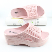 拖鞋女厚底夏季韩版松糕底室内居家用高跟坡跟塑料洗澡妈妈凉拖鞋