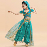 印度舞演出服儿童幼儿，肚皮舞服装女童，新疆舞女生六一节民族舞蹈服