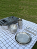 销贝隐304不锈钢户外餐具套装便携野餐露营厨具装备饭碗盘子杯厂