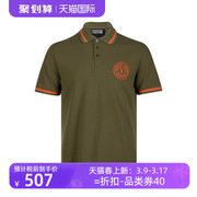 versace范思哲男经典logo刺绣短袖polo衫男士xy