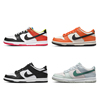 Nike Dunk Low GS 黑白熊猫 白橙 低帮经典低帮滑板鞋 CW1590-100