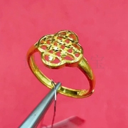 贵菲尔品牌足金，999黄金戒指，传统工艺附证书