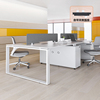 捷奥k12办公桌椅组合办公室员工位，四六人位简约现代屏风位职员桌