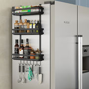 冰箱侧面挂架厨房调味料架厨房用品壁挂式置物架储物整理收纳架