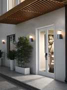 壁灯户外防水LED过道现代简约楼梯创意墙壁阳台室外墙庭院灯