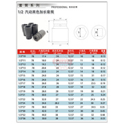 台湾南豫19风炮加长六角，套筒组合17扳手套装36气动大飞21轮胎套头