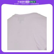 香港直邮ARMANI JEANS 阿玛尼牛仔 粉紫色棉夏季修身圆领短袖T恤