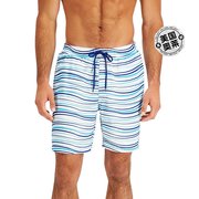 clubroom男式条纹，沙滩泳裤-白色，组合美国奥莱直发