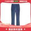 香港直邮Needles 男士Logo天鹅绒运动裤