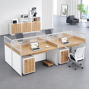 凯晟奥屏风工位办公桌椅，组合简约现代职员工位，卡座卡位办公室桌子