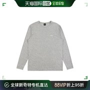 香港直邮hugoboss男士灰色，长袖t恤togn-50399925-059