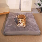 狗垫子睡觉用狗窝冬天保暖可拆洗地毯大厚软地垫宠物床垫狗狗睡垫