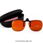 夹片型激光护目镜 近视镜者用YAG打标机焊接机防护眼镜紫外红外等