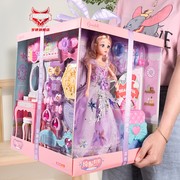 2021超大仿真洋娃娃套装，女孩玩具大号爱莎公主，艾莎玩偶大礼盒
