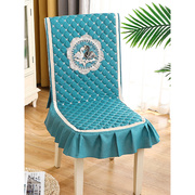 简约现代连体椅子套罩防滑加厚凳子套餐椅垫家用一体椅套椅子坐垫