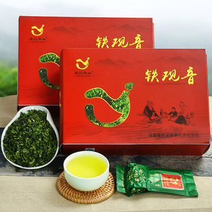 新茶铁观音茶叶 浓香型1725观音王 乌龙茶 绿色经典500g