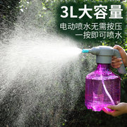 电动喷水壶浇花洒水壶，清洁洗车高压喷雾器充电式家用3l打药消毒