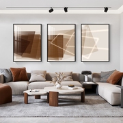 客厅沙发背景墙三联画装饰画卧室现代简约轻奢抽象晶瓷画挂画壁画